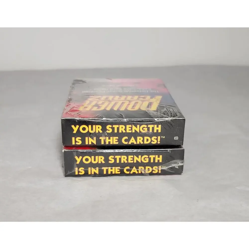 Power Cardz Vintage CCG 50 Card Starter Deck Lot Of 2 1995 Brand New
